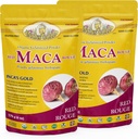 Inca's Gold Organic Red Maca Gelatinized Powder 12 oz (340g) Combo Pack (Pack of 2)