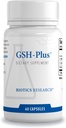 Biotika Výzkum GSH Plus 150 miligramů Glutathione Plus NAC a Glycin, silný antioxidant, podporuje zdraví jater, buněčné zdraví 60 Kapsle