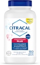 Citracal 최대 플러스, 650 mg 칼슘 구연산염, 쉽게 25 mcg (1000 IU) 비타민 D3, 뼈 건강 지원, 나이 12+를 위한 칼슘 보충교재, 180 조사 (포장 May Vary)