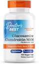 Mellor Chondroitina de glucosamina do doutor HSH + ácido hialurónico con Colóxeno de Biocelular OptiMSM, Soporte conxunto, Non-GMO, Gluten & Soy libre, 150 Caps