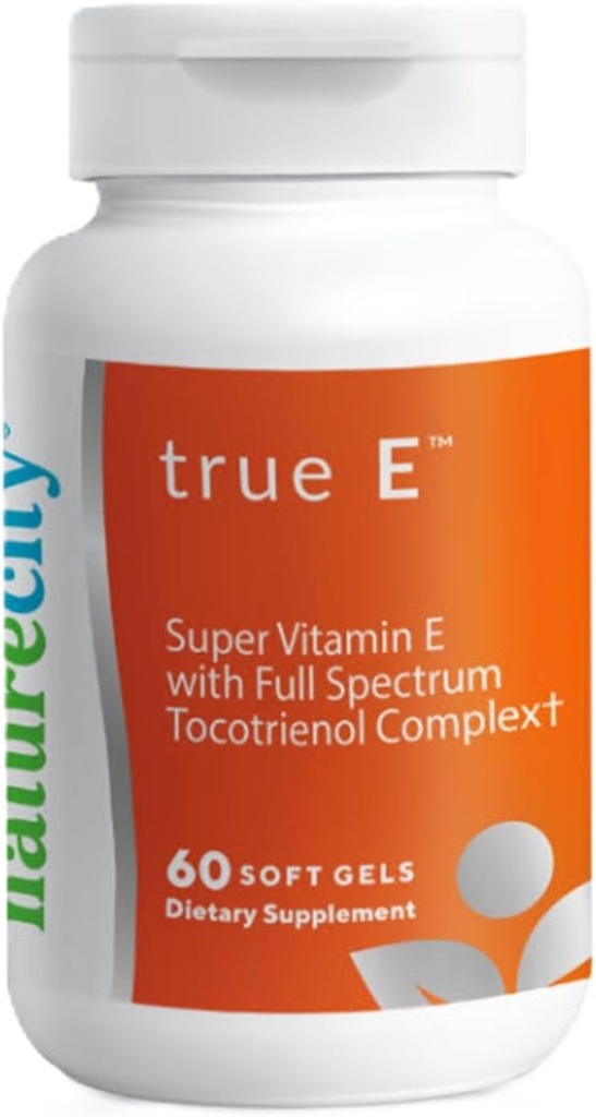 NatureCity True-E Full Spectrum Tocotriénols Vitamine E & Natural Alpha Tocophérol Supplément Vitamine E Tocotriénols durables d'Evnol Suprabio.