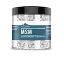 Earthborn Elements Methylsulfonylmethane (MSM) 200 Capsules, Non-GMO, Easy-to-Take Caps