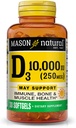 MASON NATURAL D 3 10.000 Iu Softgels, 30 Conte