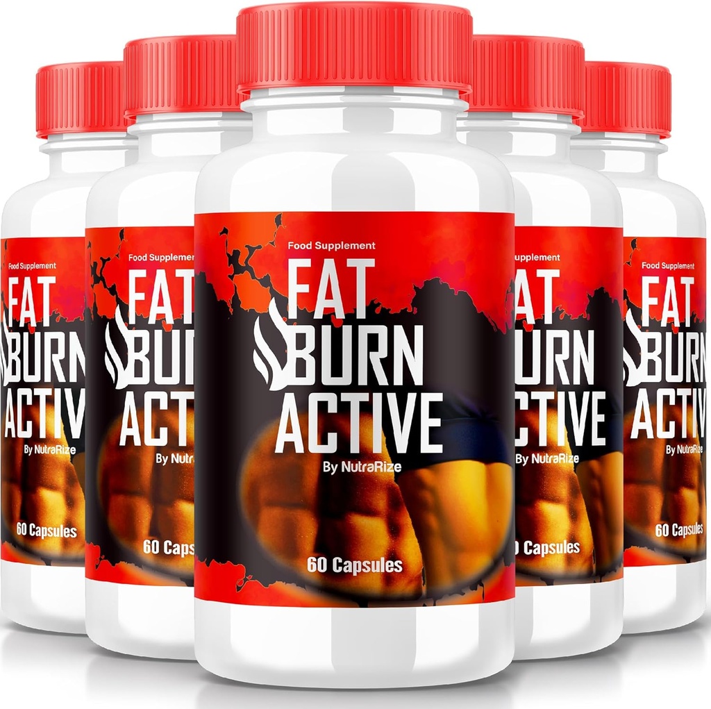 (5 Pack) Maščobne opekline Active tablete, Fat Burner Active Advance Keto Formula - Napredna podpora za hujšanje, Vse naravne Keto dodatek, Fat Burn Keto Vitamini, FatBurn Keto Active Reviews (300 kapsul)
