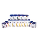 First Aid Only 700002 SmartCompliance 50-Person First Aid Kit Refill Supplies for Business, Worksite, and Home, 237 Pieces, Blue