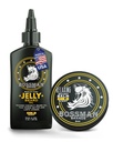 Bossman Jelly Beard Oil for Men & Beard Balm for Men Combo - Gold Scent