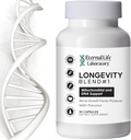 NAD+ Apèndix amb CoQ10 200mg, PQ, Nicotinamid Riboside, Shiajit per l'ant Skin i cel·la Vitality Longevitaity F1 amb Himàlaia Shilajit i NAD - 30 Vaggie Capesles