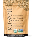 Truvani Vegan Pea Protein Powder  2001-2006 Peanut Butter  2001-200 20g Trat Orgueic Proten Proten Proten ri 10 Servings ground Keto ut Guten i Dairy Free Chob Lugevy Sugar