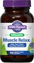 Oregon's Wild Harvest Muscle Relax Organic Herbal Supplement Vegan Capsules with Valerian, Hops and Skullcap - 90 Count