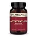 Dr. Mercola Organic Astaxanthin - 12 mg Astaxanthin - Powerful Antioxidant Support - Organic Microalgae Extract - Non-GMO, Gluten-Free & Soy-Free - 90 Capsules (90 Servings)