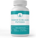PURE ORIGINAL INGREDIENTS Marine Collagen Peptides, (100 kapsulės) Visada Grynas, Nėra priedų ar piltuvai, Lab Patikrinta