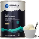 Gnally Nutrition Vegan Plant Protein - Vanilla Vegan Protein Powder, NSF Sport Certified - Strava náhrada, Denní Nutritional Boost - Laktóza Volný prášek - Vanilla, 28.2 oz