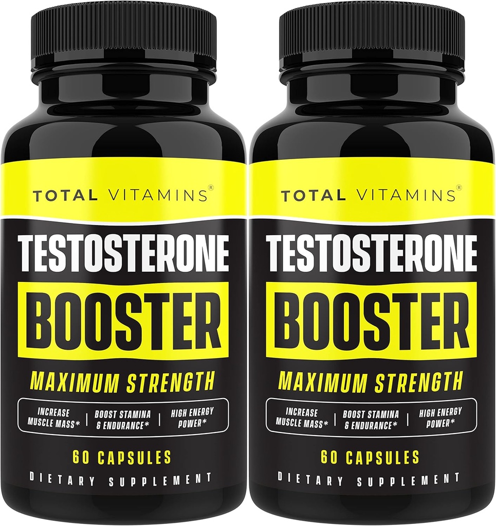 Teosterone Booster - Testosterone supplement for Men - Male Enhancing supplements - Testosterone Booster for Men Alpha Pills for Test Boost Max Muscle Growth, Libido, Energy, and Stamina Pills