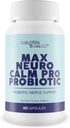 Max Neuro Calm Pro Probiotic - Probiotic Nerve Support - 40 Billion CFU Premium Formula - Support Mood - Aid Improved Nerve Health - Support Gut Health - Support Natural Immune Function