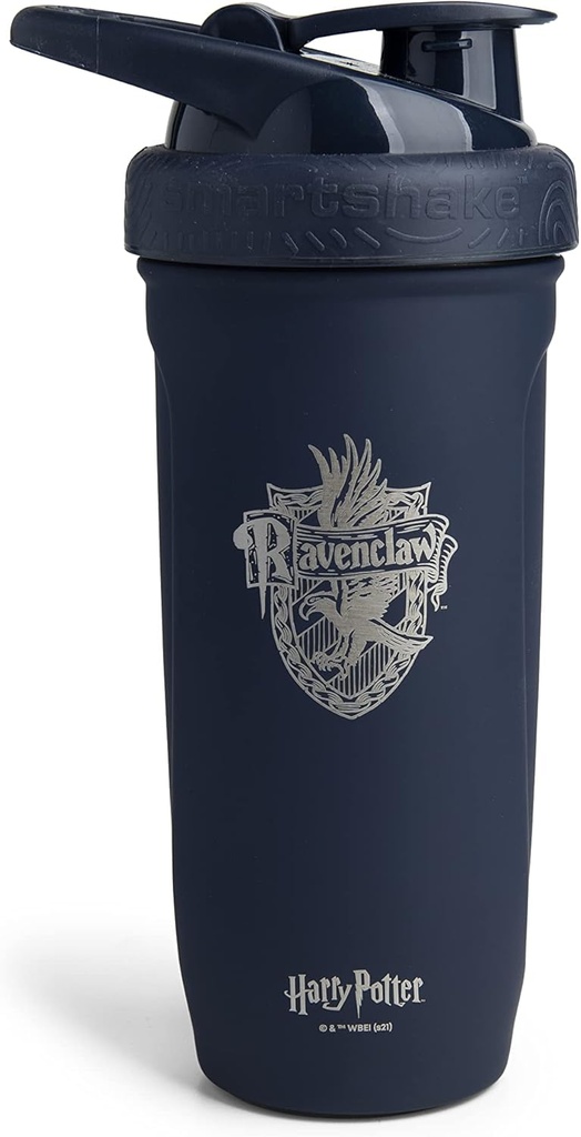 Smartshake Reforce Stainless Steel Harry Potter Ravenclaw Shaker Bottle (900 ML /30oz) | Light Weight Resistance Sports Shaker Bottle with a Soft Lid | Leakproof, BPA Free & DEHP Free