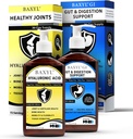 BAXYL & BaxylGI Bundle Pack - (6 fl oz Each) - Azido hialuronikoa osagarria eta Hylarunonan Amaferm Digestive Supplement.