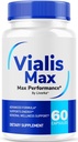 Vialis Max piliulės vyrams - Oficiali Vialis Max Premium vyrų paramos formulė greitai veikiančio energijos, ištvermės ir veiklos, VialisMax kapsulės Advanced Formulės, 60 kapsulės 1 mėnesį