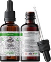 Hops Tincture, 유기 홉 추출물 드롭 (Humulus Lupulus) 건조 꽃 - Non-GMO 2 oz
