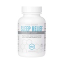 NBI Sleep Relief Melatonin Natural Formula | Soothing Bedtime Supplement | Sleep Support with Magnesium and L-Theanine | 60ct Tablets