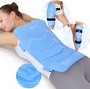 REVIX XXL Full rygg Ice Pack Wrap, Reusable Gel Cold Compress for øvre og nedre rygg, lang-lesing fleksibel ispakke for muskelutmattelse, sorg og post-workout gjenoppretting