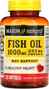 MASON NATURAL Fish Oil, 1000 mq, 120 Softgels