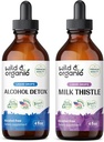 Only & Organic Actober Detox Tincre 4 flux & Milm Thitle Tincre 4 flooz