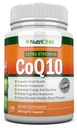NutriONN CoQ10 200mg (Double Strength), 120 Capsules - High Absorption Coenzyme Q10 - Scientifically Proven Extra Strength CoQ10 Ubiquinone - 4 Month Supply