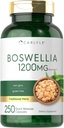 Carlyle Boswellia Extract Capsules 1200mg CLAS124; 250 Count CLAS124; Boswellia Serrata Complex with Black Pepper Extract CLAS124; Non- GMO, gluten zdarma dodatek