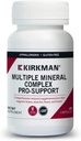 Kirkman Multiple Mineral Complex Pro-Support - Hypoallergenic | 180 Vegetariske kapsler | Mineraler