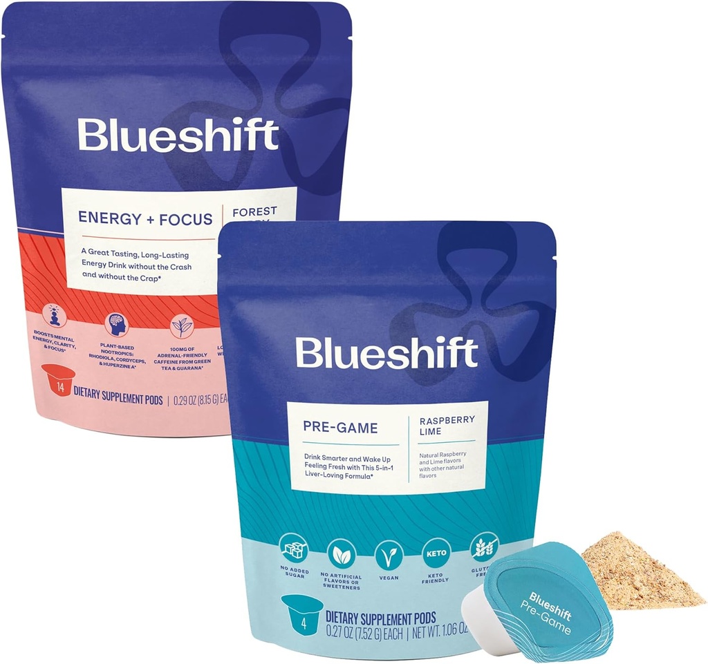 Blueshift Energy + Focus 14 Pack ja Pre-Game 14 Pack