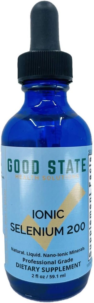God stat flytende Ionic Selenium 200, 596, 2 fl oz, 1 greve