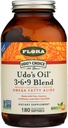 Flora Udo Yağı 3-6-9 Çıxış - Alüminium, Flax Seed Oil & More - 180 Vegetarian Softgels