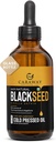 CARAWAY Organic Black Seed Oil - Pressato a freddo Nigella Sativa Oil - Puro e non raffinato - Ricco di Thymoquinone per il supporto immunitario, Cura dei capelli e della pelle