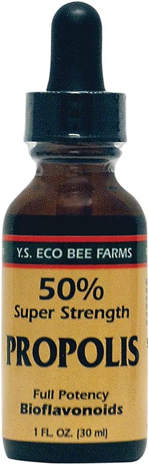YS BEE FARMAS Organic 50% Spr Strngth Propolis Tinkt, 1 OZ