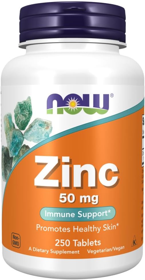 Bây giờ, lương thực là Zirc (từ 405mg của Zinc Gluconate), White, Unfivaed, tablett, 250 Count