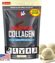 PhysiVantage Supercharged Collagen Peptides Powder - Hydrolyzed Collagen for Joint, Tendon, Ligament, & Skin Health Support - Vanilla, Keto, Paleo, 16oz | Mellorado con vitamina C, BCAAs, Grass-Fed