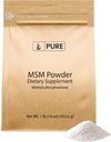 PURE ORIGINAL INGREDIENTES Methylsulfonylmethane (1lb) MSM, Natural Sulfur Dietary Supplement