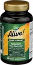 Nature's Way Nature's Way Alive! Calcium Bone Formel, Max Absorption, Pflanzenquelle Kalzium, 180 Tabletten, 180 Zähler