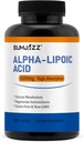 Alpha Lipoic Acid 600mg, Yardım Glucose Metabolism və Regenrate Antioksidlər Non-GMO - Gluten Pulsuz - Soy Pulsuz - 60 Count