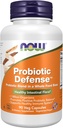 Доповнення продуктів NOW, Probiotic Defense, Probiotic Blend в Whole Food Base з 1 Billion Організмами, 90 Veg Capsules