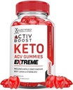 Уніфіковані лабораторії Activboost Keto Acv Gummies Extreme 2000MG Активний Boost Keto Gummies Apple Cider Vinegar Activ Boost Сформульований з гранатометним соком порошок B12 Vegan Non GMO 60 Gummys