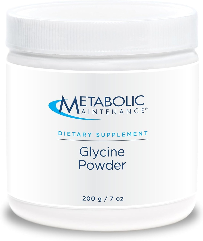 Metabolic Maintenance Glycine Powder, 200g - Calm Support, Liver Detoxification, Joint Health & Collagen Production - Amino Acid Supplement