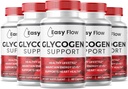 (5 Pack) Легкий потік Glycogen Підтримує капсули, Premium EasyFlow Glyco Optimizer Formula, Природний кровосос, Натуральні інгредієнти (300 капсули)