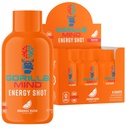 Gorilla Modu Enerji Shots (6-Pack) - Enerji Shots inkişaf Focus & Energy, Sugar-Free, Fast-Acting, Vitaminlər və Natural Ekstraktı ilə Potent Formula (Orange Rush)