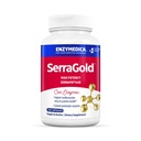 Enzymedica SerraGold - High Potency Serrapeptase Enzyme Supplement for Men & Women, Serrapeptase 100,000 SPU for Adults, Supports Sinus & Respiratory Health, Heart & Immune Function - 120 Capsules