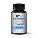 NailRENEW Suplemento diario - Forza profesional Biotina/Vitamina Blend, 30 cápsulas
