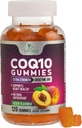 CoQ10 Gummies 100mg - 3X síla, vysoká absorpce, Antioxidant dodatek pro podporu a výrobu srdečního zdraví, Ultra Coenzym Q10 vitaminy, Coq 10 doplňky, Non- GMO - 120 CoQ10 Gummies