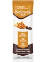 Life Extension Wellness Bar (Peanut Butter Chocolate Chip) – 16 g Protein, 8 g Fiber, 3 g Zucker – Cacao Chocolate Chips, Whey Protein Isolate Blend – Snack Bars, Glutenfrei – Individuell