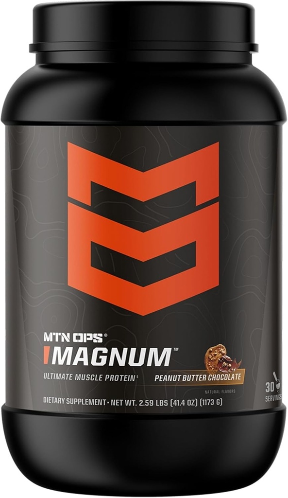 MTN OPS Magnum 100% Whey Isolate Білок Порошок - 32 Сервірування, шоколадний горіх